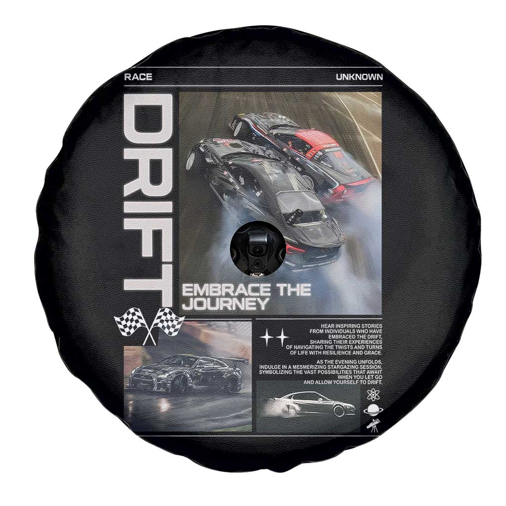 Vintage Japanese Drift Race Car Spare Tire Cover Cool Retro Vintage JDM Tokyo Japan Drifting TS10 Print Your Wear