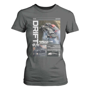 Vintage Japanese Drift Race Car T Shirt For Women Cool Retro Vintage JDM Tokyo Japan Drifting TS10 Dark Heather Print Your Wear