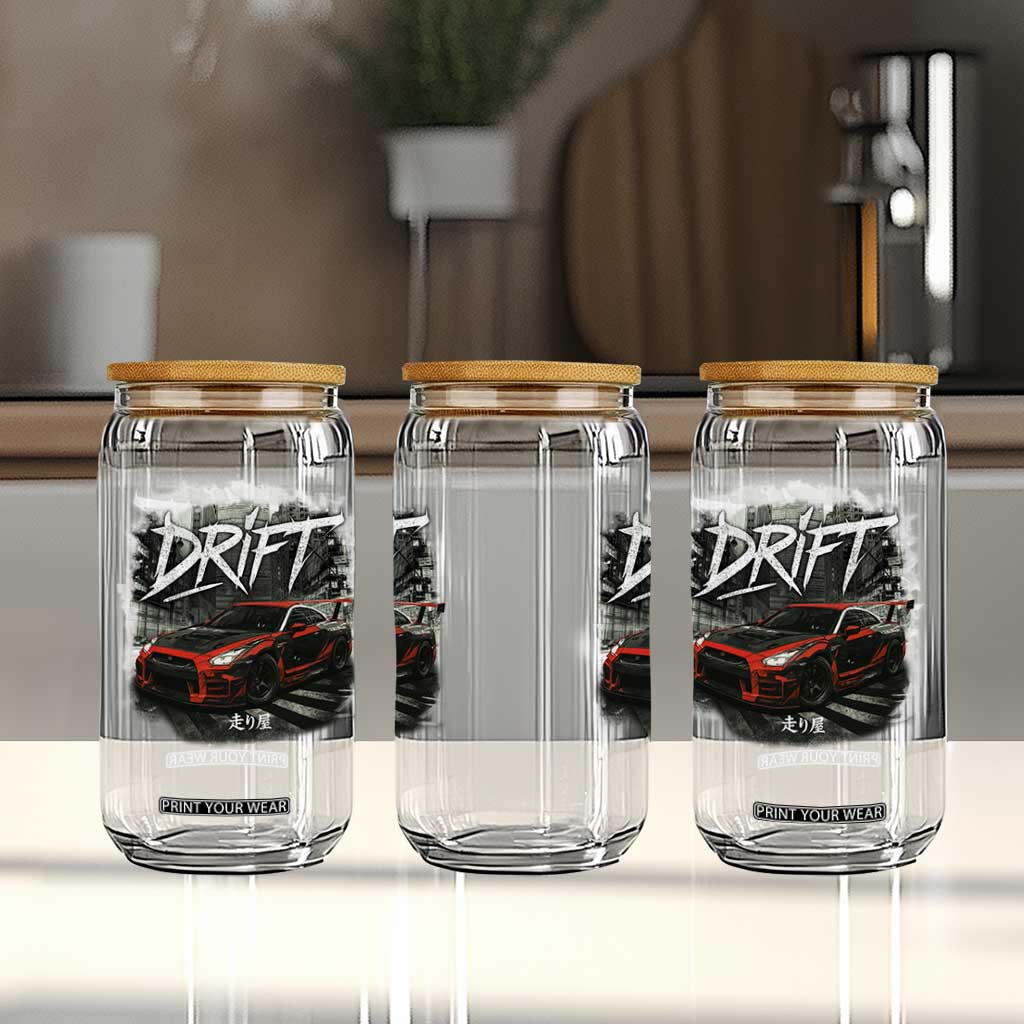 Vintage Japanese Drift Race Car Glass Can Retro Vintage JDM Tokyo Japan Drifting TS10 Print Your Wear