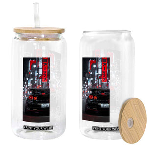 Distress JDM Drift Car Glass Can Distress Japanese Automotive Tuning Car TS10 Print Your Wear