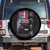 Distress JDM Drift Car Spare Tire Cover Distress Japanese Automotive Tuning Car TS10 No hole Black Print Your Wear
