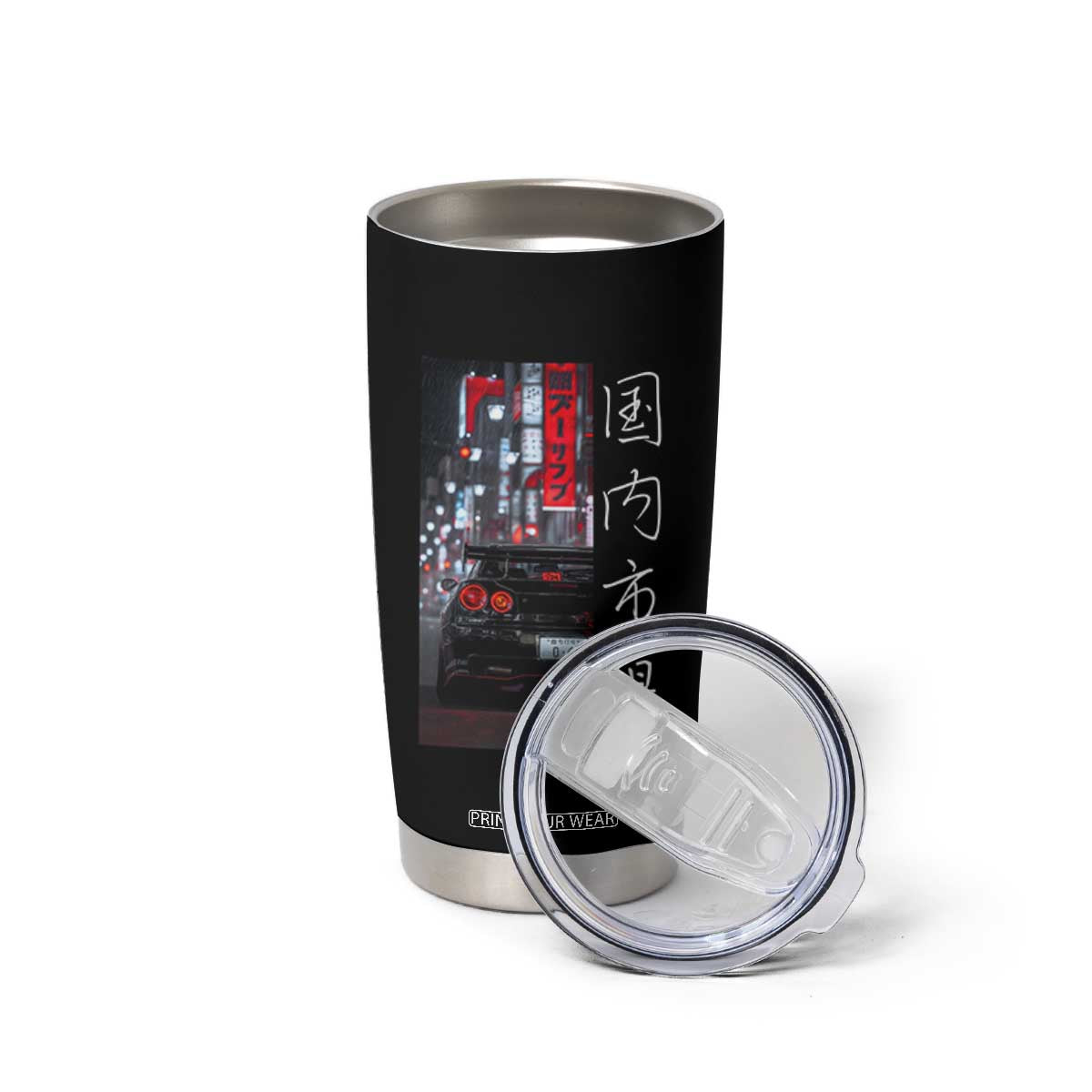 Distress JDM Drift Car Tumbler Cup Distress Japanese Automotive Tuning Car TS10 Print Your Wear