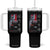 Distress JDM Drift Car Tumbler With Handle Distress Japanese Automotive Tuning Car TS10 One Size: 40 oz Black Print Your Wear