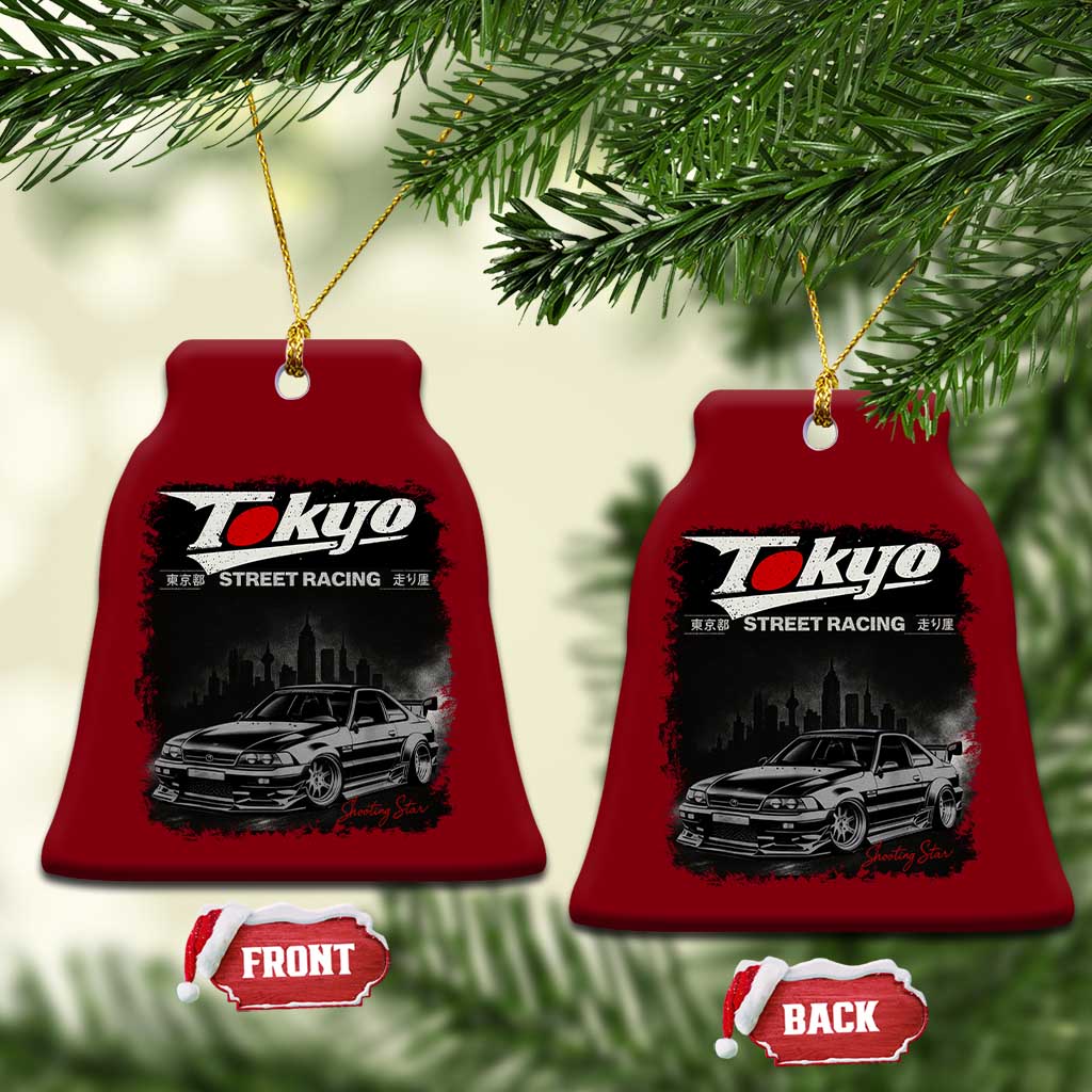 Retro JDM Drift Car Ceramic Ornament Japanese Tokyo Japan Drifting Race Car TS10 Print Your Wear