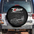 Retro JDM Drift Car Spare Tire Cover Japanese Tokyo Japan Drifting Race Car TS10 No hole Black Print Your Wear