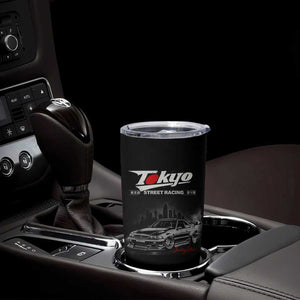 Retro JDM Drift Car Tumbler Cup Japanese Tokyo Japan Drifting Race Car TS10 Print Your Wear