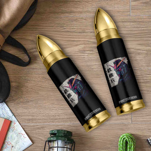 Japanese Mecha Robot Bullet Tumbler Samurai Inspired Futuristic Kanji Design TS10 Print Your Wear