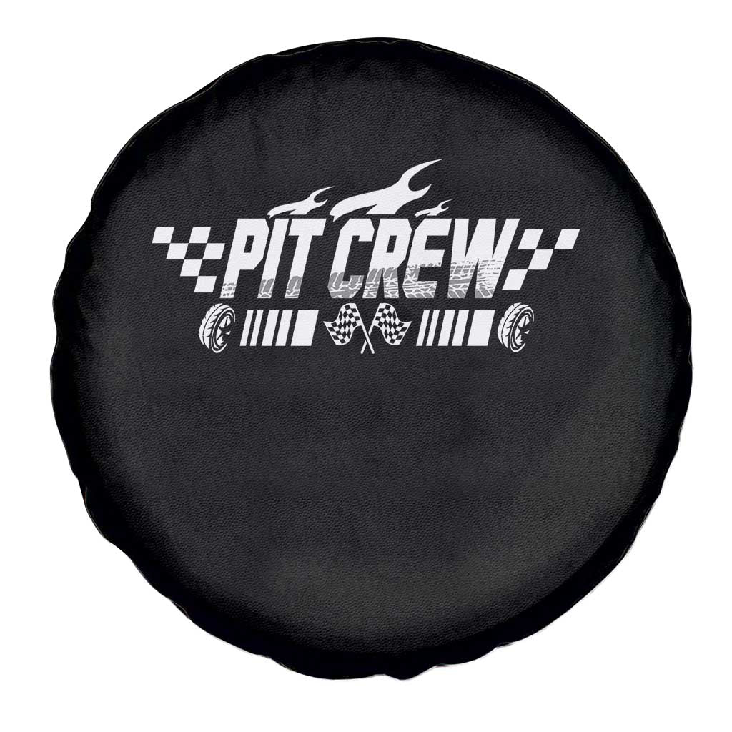 Pit Crew Spare Tire Cover Race Car Family Racing Birthday Hosting Parties TS10 Print Your Wear