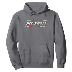Pit Crew Hoodie Race Car Family Racing Birthday Parties TS10 Charcoal Print Your Wear