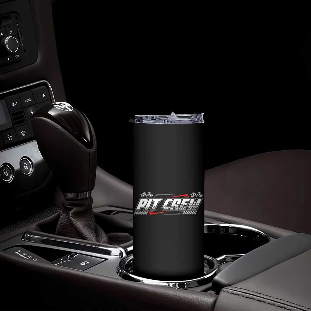 Pit Crew Skinny Tumbler Race Car Family Racing Birthday Parties TS10 Print Your Wear