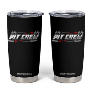 Pit Crew Tumbler Cup Race Car Family Racing Birthday Parties TS10 Black Print Your Wear