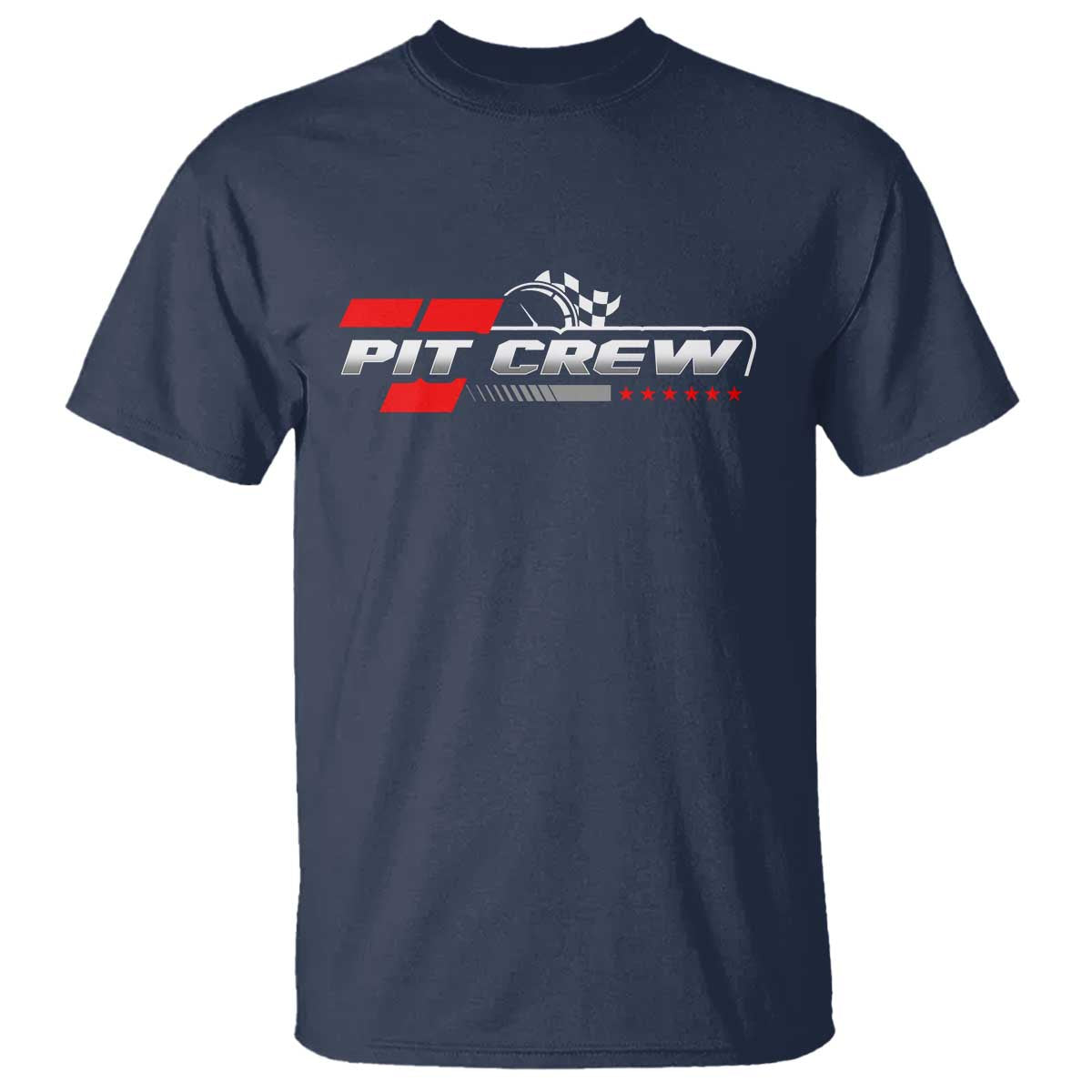 Pit Crew T Shirt Family Racing Birthday Race Car TS10 Navy Print Your Wear