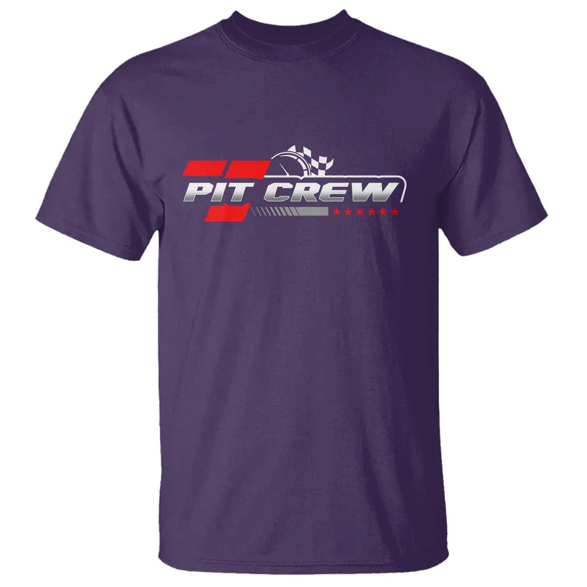 Pit Crew T Shirt Family Racing Birthday Race Car TS10 Purple Print Your Wear