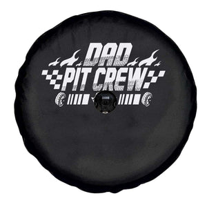 Dad Pit Crew Spare Tire Cover Race Car Family Racing Birthday Hosting Parties TS10 Print Your Wear