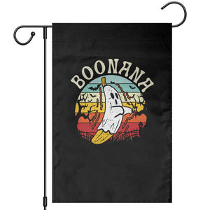 Boonana Cute Ghost Banana Halloween Costume Garden Flag TS10 Black Print Your Wear