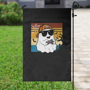 Halloween Boys Kids Ghost Gamer Scary Costume Gaming Men Garden Flag Retro Funny Halloween TS10 Print Your Wear