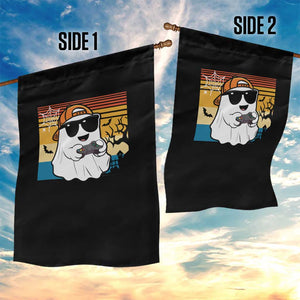 Halloween Boys Kids Ghost Gamer Scary Costume Gaming Men Garden Flag Retro Funny Halloween TS10 Print Your Wear