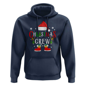 Christmas Crew Hoodie Merry and Bright Christmas Shirt Xmas TS10 Navy Print Your Wear