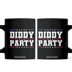 Diddy Party Coffee Mug Funny Offensive Humorous Saying TS10 Black Print Your Wear
