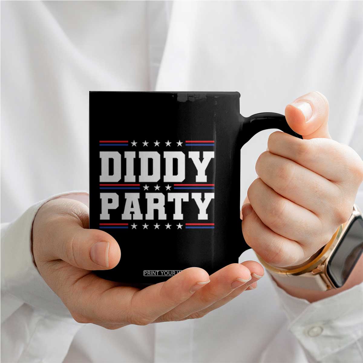 Diddy Party Coffee Mug Funny Offensive Humorous Saying TS10 Print Your Wear