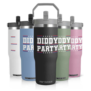 Diddy Party Flip Straw Tumbler Funny Offensive Humorous Saying TS10 Print Your Wear