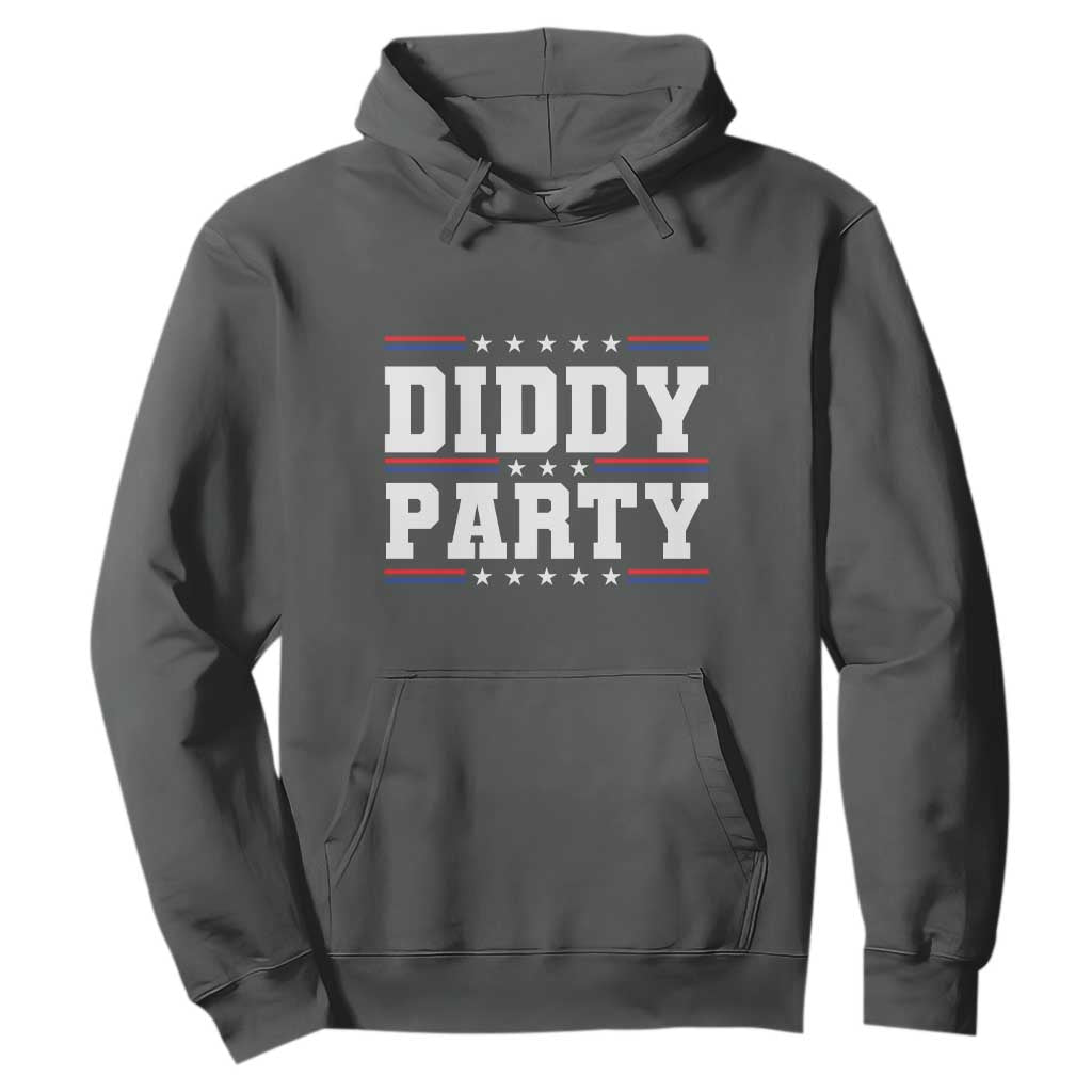 Diddy Party Hoodie Funny Offensive Humorous Saying TS10 Dark Heather Print Your Wear