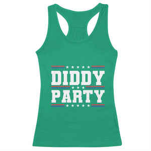 Diddy Party Racerback Tank Top Funny Offensive Humorous Saying TS10 Irish Green Print Your Wear