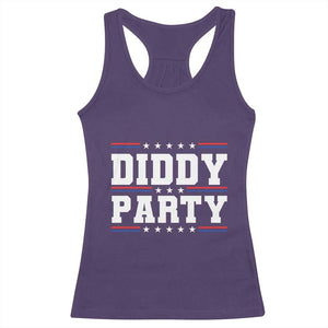 Diddy Party Racerback Tank Top Funny Offensive Humorous Saying TS10 Purple Print Your Wear