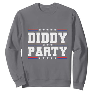 Diddy Party Sweatshirt Funny Offensive Humorous Saying TS10 Charcoal Print Your Wear