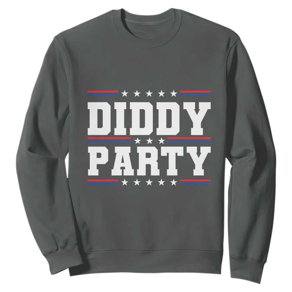 Diddy Party Sweatshirt Funny Offensive Humorous Saying TS10 Dark Heather Print Your Wear