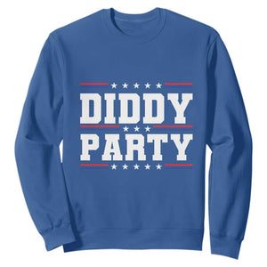 Diddy Party Sweatshirt Funny Offensive Humorous Saying TS10 Royal Blue Print Your Wear