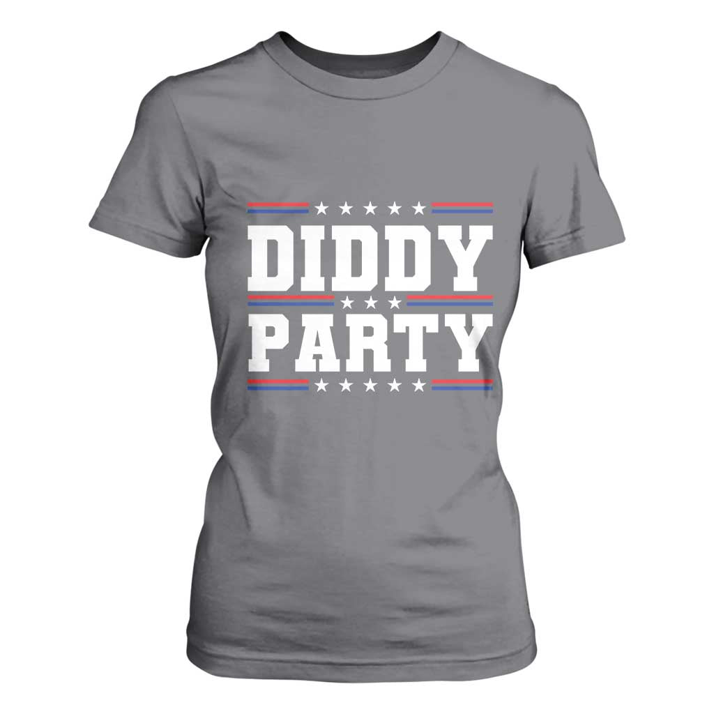 Diddy Party T Shirt For Women Funny Offensive Humorous Saying TS10 Charcoal Print Your Wear