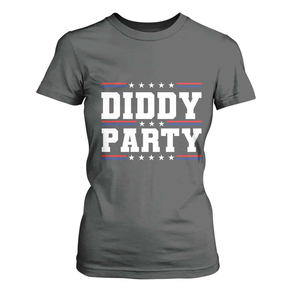 Diddy Party T Shirt For Women Funny Offensive Humorous Saying TS10 Dark Heather Print Your Wear