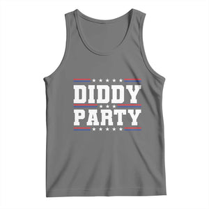 Diddy Party Tank Top Funny Offensive Humorous Saying TS10 Black Heather Print Your Wear