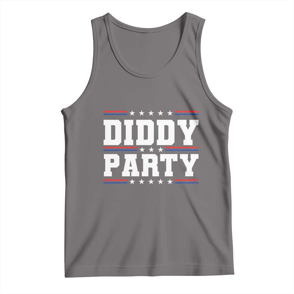 Diddy Party Tank Top Funny Offensive Humorous Saying TS10 Deep Heather Print Your Wear