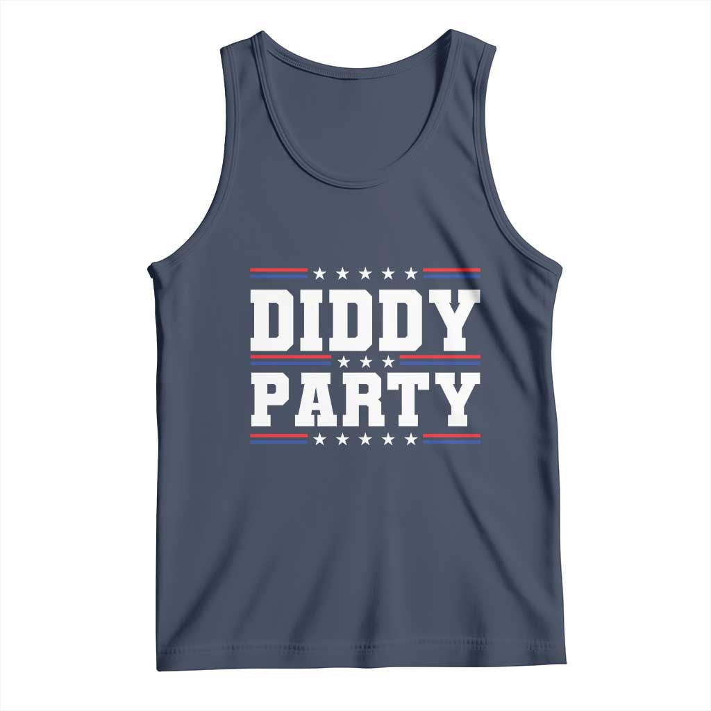 Diddy Party Tank Top Funny Offensive Humorous Saying TS10 Navy Print Your Wear