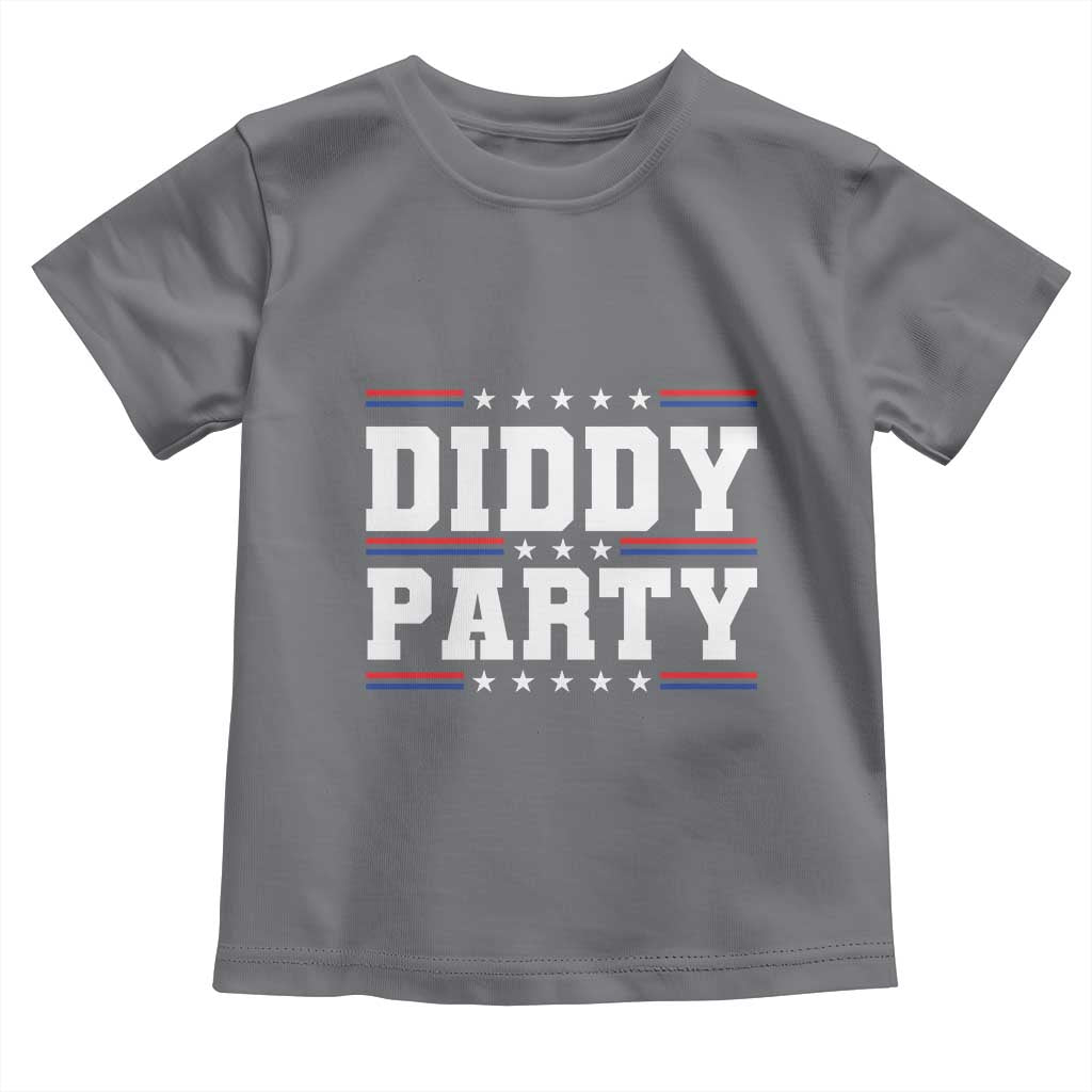 Diddy Party Toddler T Shirt Funny Offensive Humorous Saying TS10 Charcoal Print Your Wear