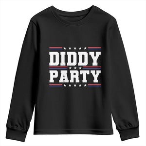 Diddy Party Youth Sweatshirt Funny Offensive Humorous Saying TS10 Black Print Your Wear