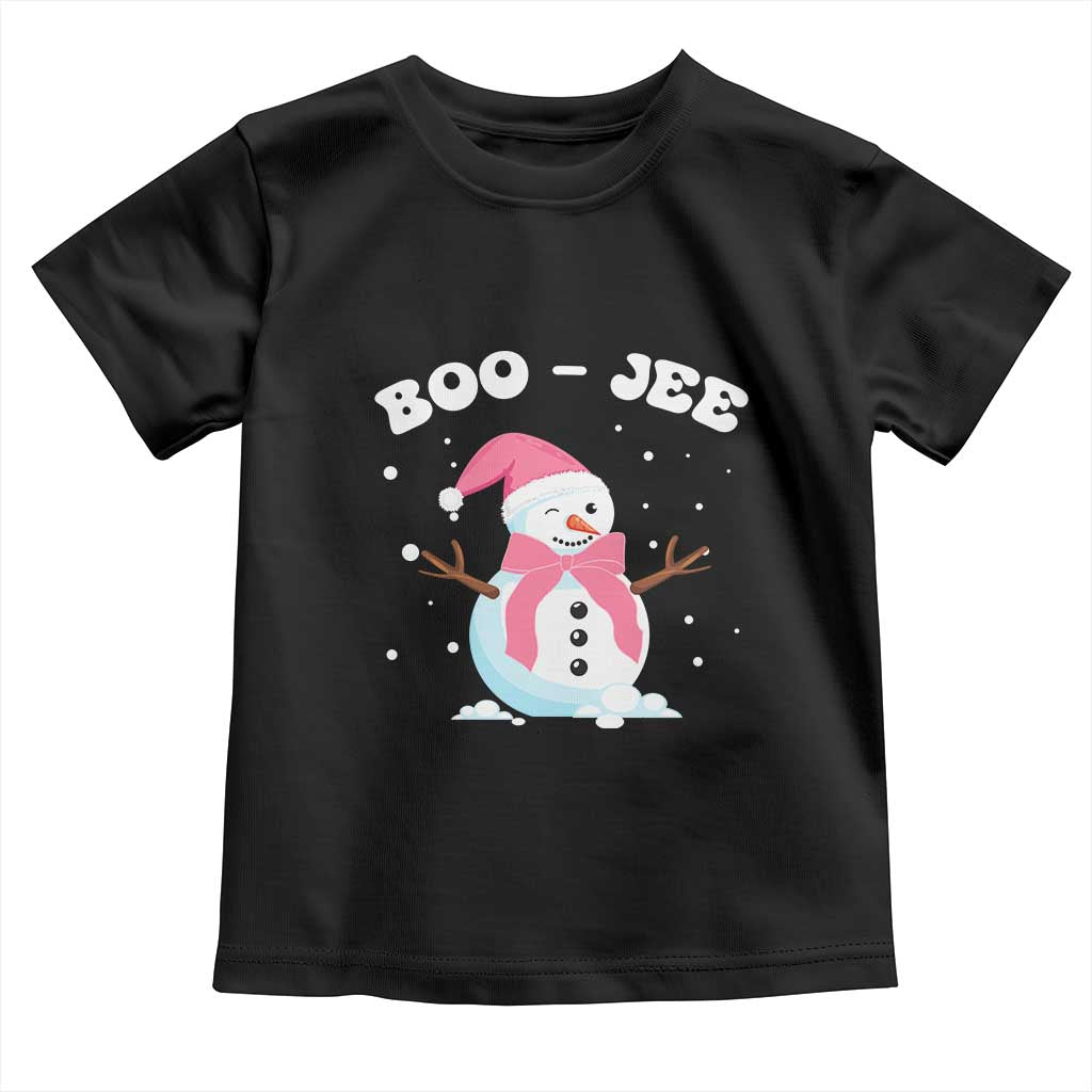 Bougie Snowman Baby Shirt Pink Christmas Xmas Gifts TS10 Black Print Your Wear
