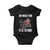 Funny Christmas Motorcycle Santa Baby Onesie Oh What Fun It Is To Ride Motorbike Rider Xmas Gift TS10 Black Print Your Wear