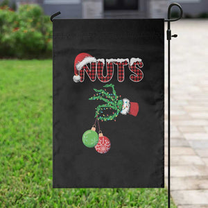 Funny Couples Christmas Garden Flag Chest And Nuts Matching Holiday Skeleton Hand TS10 Print Your Wear