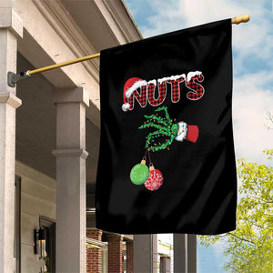 Funny Couples Christmas Garden Flag Chest And Nuts Matching Holiday Skeleton Hand TS10 Print Your Wear