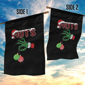Funny Couples Christmas Garden Flag Chest And Nuts Matching Holiday Skeleton Hand TS10 Print Your Wear