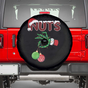Funny Couples Christmas Spare Tire Cover Chest And Nuts Matching Holiday Skeleton Hand TS10 Black Print Your Wear