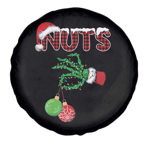 Funny Couples Christmas Spare Tire Cover Chest And Nuts Matching Holiday Skeleton Hand TS10 Print Your Wear