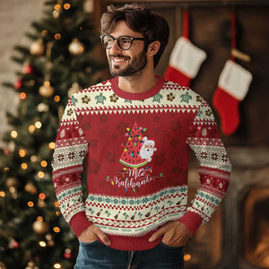 Mele Kalikimaka Hawaiian Ugly Christmas Sweater Watermelon Summer Tree Tropical Hawaii Santa Xmas Gift Family Holiday TS10 Hibiscus Print Your Wear