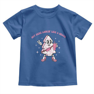 Pink Christmas Tree Cake Baby Shirt Out Here Lookin Like A Snack Boujee Xmas TS10 Royal Blue Print Your Wear