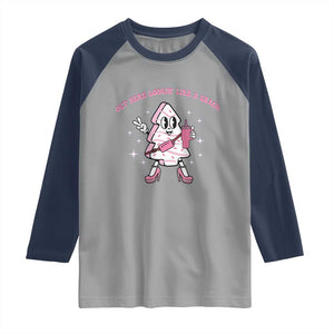 Pink Christmas Tree Cake Raglan Shirt Out Here Lookin Like A Snack Boujee Xmas TS10 Sport Gray Navy Print Your Wear