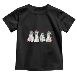 Christmas Ghost Dog Baby Shirt TS10 Black Print Your Wear