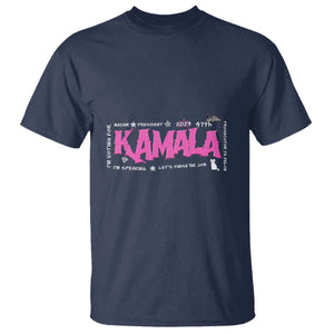 Kamala Harris 47th US President America 2024 Election T Shirt I'm Speaking TS10 Navy Print Your Wear